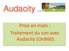 Tutoriel de prise en main Audacity