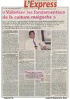 "Valoriser les fondamentaux de la culture malgache"