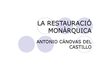 Antonio Canovas del Castillo, power point
