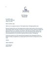 Thank you letter