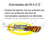Actividades del M A C S 