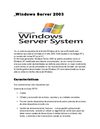 windows server 2003