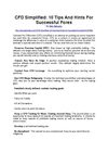 CFD Simplified - 10 Tips And Hints 05 11 2