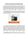 About Reverse Osmosis Water Treatment Systems