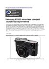 NX100 Dpreview preview