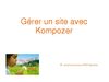 Tutoriel et activités : créer un site avec kompozer