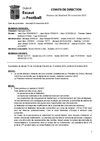 Comité de Direction du 2010 11 19