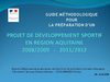 Projet de développement sportif