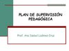 presentacion del plan de supervision 
