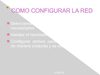 como configurar red