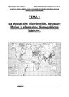 TEMA 1 POBLACIÓN BLOQUE II ESPA SOCIALES