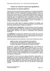 Criterios de evaluación experiencias significativas