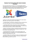Monetize Your Business More With Joomla Facebook Extensions