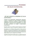 Programa de Salud Ocupacional