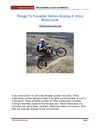 Tips For Purchasing Your 125cc Motorcycle