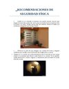 Recomendaciones en Seguridad Fisica
