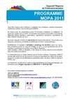 Programme MOPA 2011