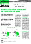L’artificialisation des sols atteint 9% du territoire français en 2009