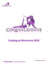 Catalogue Coquine Avenue Décembre 2010