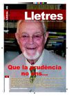 Revista Lletres Coberta i 17 primeres pàgines