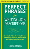 Perfect Phrases for Writing Job Descriptions