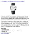Baume & Mercier Men's MOA08591 Classima Chronograph Watch