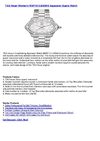TAG Heuer Women's WAF1313.BA0819 Aquaracer Quartz Watch