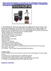Flash Kit For The Panasonic Lumix DMC-G10 12.1 MP Digital Camera Includes Vivitar DF-293 TTL LCD Bounce Zoom Swivel...