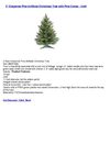 2' Cheyenne Pine Artificial Christmas Tree with Pine Cones - Unlit
