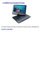 LG DP885 8.5-Inch Portable DVD Player