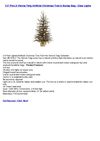 2.5' Pre-Lit Vienna Twig Artificial Christmas Tree in Burlap Bag - Clear Lights