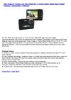 New Huge 2.7 Inches LCD Face Detection + Smile Shutter Mode Black Digital Camera + Camcorder + Webcam