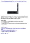 Panasonic DMP-BD605K Blu-Ray Disc Player, Black (Factory Refurbished)