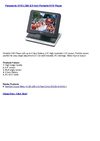 Panasonic DVD-LS80 8.5-Inch Portable DVD Player