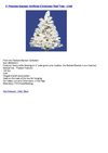 4' Flocked Alaskan Artificial Christmas Wall Tree - Unlit
