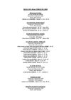 RESULTATS du dernier quadrimestre 2009