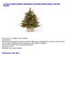 4' Pre-Lit IndoorOutdoor Adirondack Christmas Potted Topiary Tree with Berries