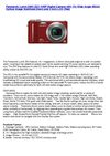 Panasonic Lumix DMC-ZS3 10MP Digital Camera with 12x Wide Angle MEGA Optical Image Stabilized Zoom and 3 inch LCD (Red)
