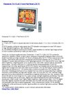 Panasonic TC-17LA2 17-Inch Flat Panel LCD TV