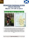 Promotion circuit "Panorama d'Ecosse" 