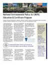 National Environmental Policy Act (NEPA) Education & Certificate Program