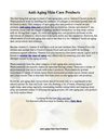 Anti-Aging Skin Care Products.