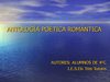 Antología poética romántica
