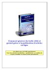Le guide de la publication d'articles en ligne