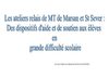 Les ateliers relais de Mt de Marsan et de St Sever