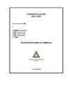 Convention collective 2010-2013 (Secteur Institutionnel et Commercial)