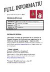 Full informatiu del 13 al 17 de desembre del 2010