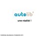 Autolib' une réalité !