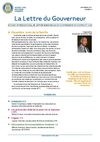 LETTRE DU GOUVERNEUR DECEMBRE 