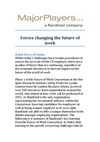 Forces changing the future of work